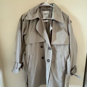 Abercrombie Beige Trench Coat